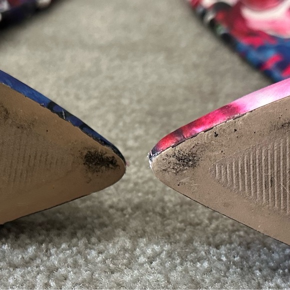 Thigh High Multicolored Boots 7.5 - Picture 5 of 5